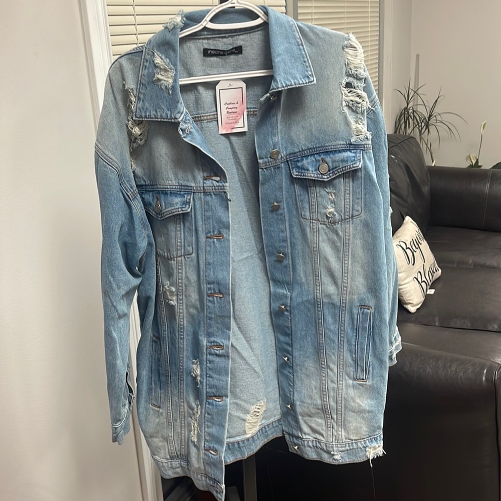 Jean jacket, brand new!